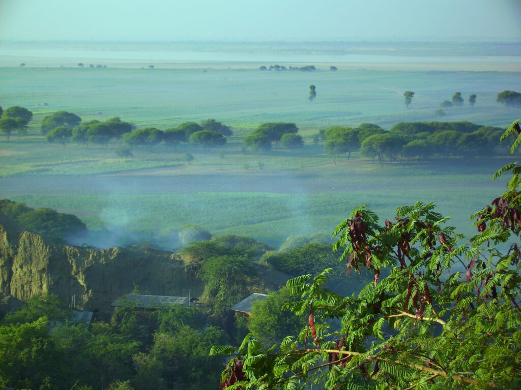 schöner Ausblick vom Gästehaus
