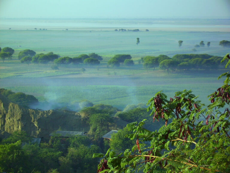 schöner Ausblick vom Gästehaus