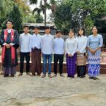 After taking baptism