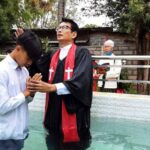 Baptism for Sai Lasan