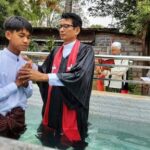 Baptism for Sai Thiha